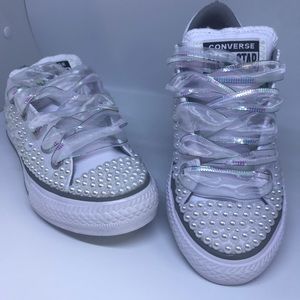 Custom wedding sneakers